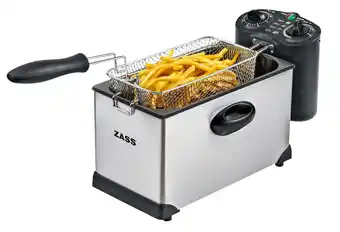 Friteuza zass zdf 02, putere 2000w, capacitate 3l, multicolor