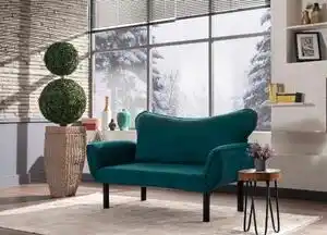 Canapea extensibilă chatto - petrol blue