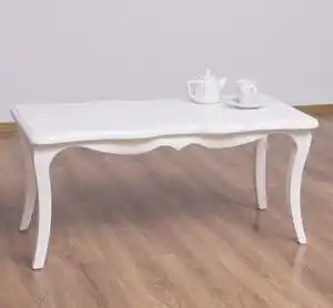 Masuta de cafea 'chic' cu finisaj vopsit