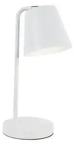 Favi Veioza minimalista alba lyra din metal cu abajur 1x40w e14 Ofertă