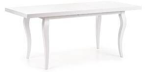 Favi Masa alba mdf lucios mozart, 160/240x90x75 cm Ofertă