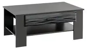 Masuta cafea neagra blade 4, 105x65x46 cm