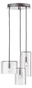Markslöjd 105099 - lustră pe cablu rockford 3xe14/40w/230v
