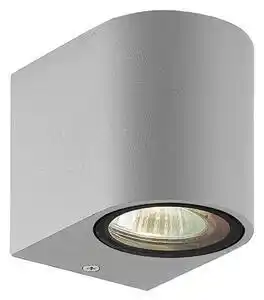 Aplica de exterior minimalista tilos w1 gri rotunda 1x35w gu10