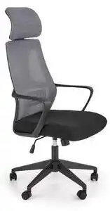 Scaun de birou valdez gri/negru, 64/60x116/122x46/52 cm