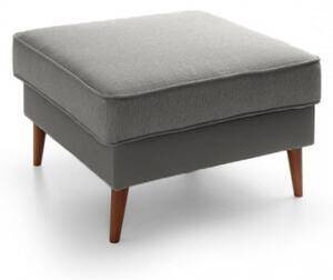 Favi Taburet candy, stofa gri - malmo 90, 75x75x45 cm Ofertă