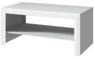 Masuta cafea whiteblack, alb, mdf, 110x69x50 cm