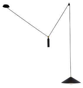 Favi Pendul minimalist negru alto 1x60w e27 Ofertă