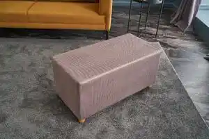 Favi Taburet tapițat helen puf uzun Ofertă