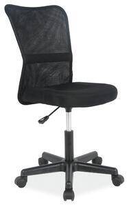 Favi Scaun ergonomic de birou copii negru q-121, 41x41x74/86 Ofertă