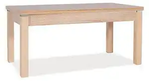 Masa kleopatra, stejar sonoma, 124x64x56
