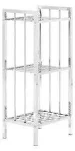 Favi Etajeră de baie argintie 33x73 cm – premier housewares Ofertă