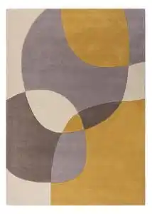 Favi Covor din lână galben ocru 230x160 cm glow - flair rugs Ofertă