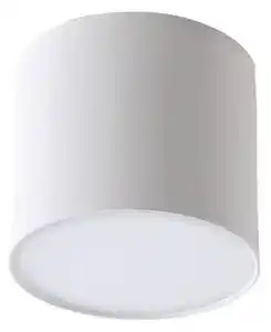 Spot aplicat minimalist jaxon alb cu led 7w
