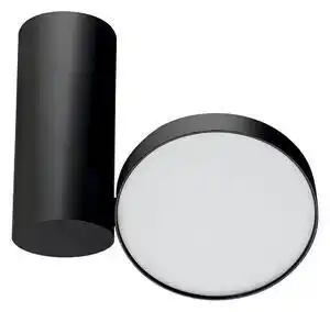 Spot aplicat minimalist markos negru cu led 18w