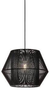 Favi Pendul scandinav negru zaira cu abajur textil 1x60w e27 Ofertă