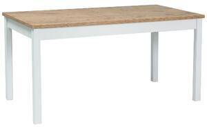 Favi Masa stil baroc alba tiago, 140/220x80x76 cm Ofertă
