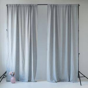 Favi Draperie din in cu tunel de prindere linen tales night time, 275 x 140 cm, gri Ofertă
