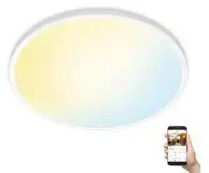 Favi Plafonieră led dimabilă superslim led/22w/230v wi-fi albă wiz Ofertă