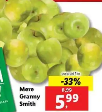Lidl Mere Granny Smith Ofertă