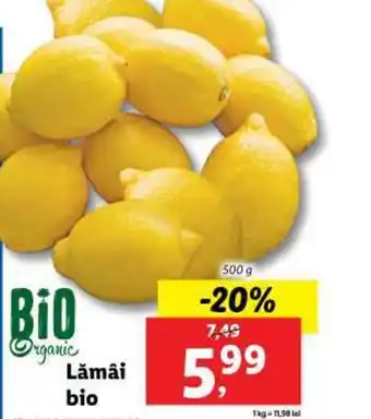 Lidl Lamai Bio Ofertă