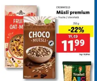 Lidl Müsli premium Ofertă