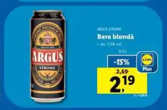 Lidl Bere blondă Ofertă