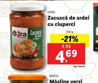Lidl Zacuscă de ardei cu ciuperci Ofertă