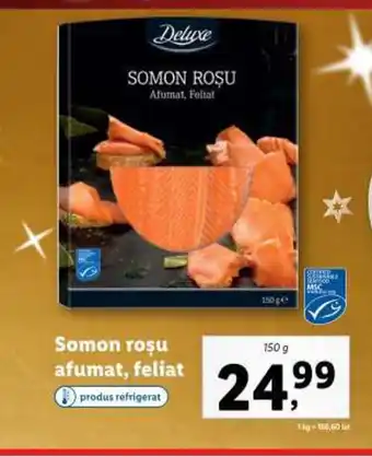 Lidl Somon roșu afumat, feliat Ofertă
