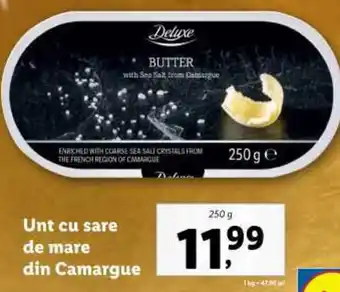 Lidl Unt cu sare de mare din Camargue Ofertă