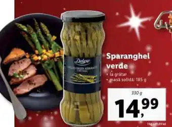 Lidl Sparanghel verde Ofertă