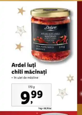 Lidl Ardei iuţi chili măcinați Ofertă