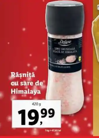 Râşniţă cu sare de Himalaya