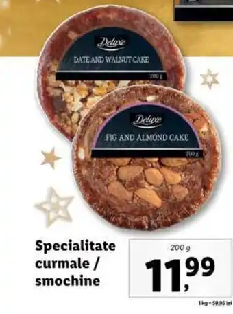 Lidl Specialitate curmale / smochine Ofertă