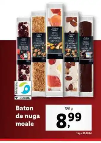 Lidl Baton de nuga moale Ofertă