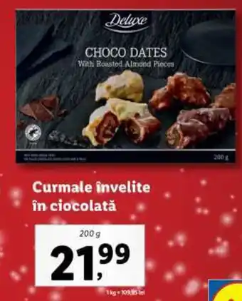 Lidl Curmale învelite în ciocolată Ofertă