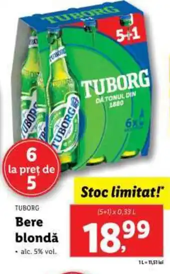 Lidl Bere blondă Ofertă