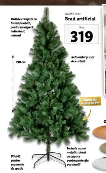 Lidl Brad artificial Ofertă