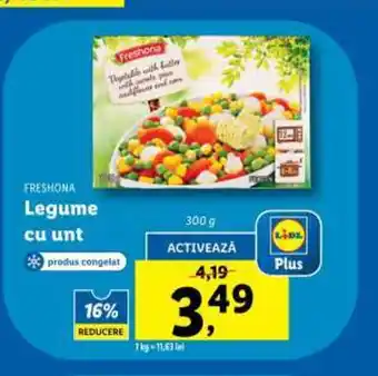 Lidl cu unt Legume Ofertă