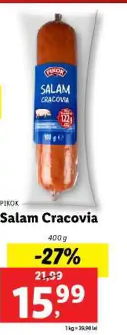 Lidl SALAM CRACOVIA Ofertă