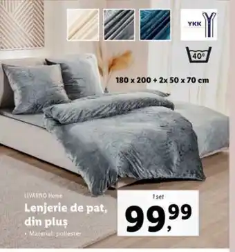 Lidl Lenjerie de pat, din plus Ofertă