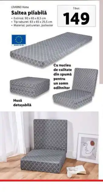 Lidl Saltea pliabilă Ofertă