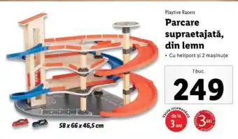 Lidl din lemn Parcare supraetajată, Ofertă