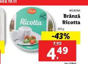 Brânză Ricotta