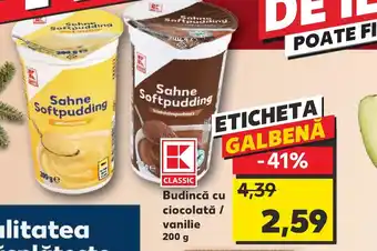 Kaufland Budincă cu ciocolată / vanilie Ofertă