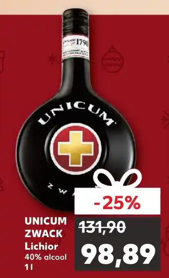 Kaufland UNICUM ZWACK Ofertă