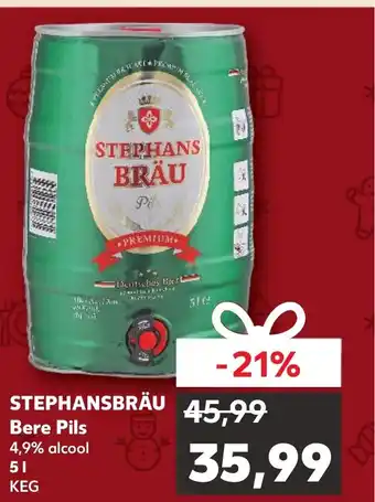 Kaufland STEPHANSBRÄU Bere Pils Ofertă