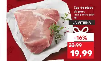 Kaufland Cap de piept de porc Ofertă