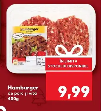 Kaufland Hamburger Ofertă