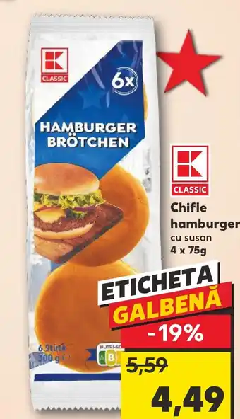 Chifle hamburger cu susan